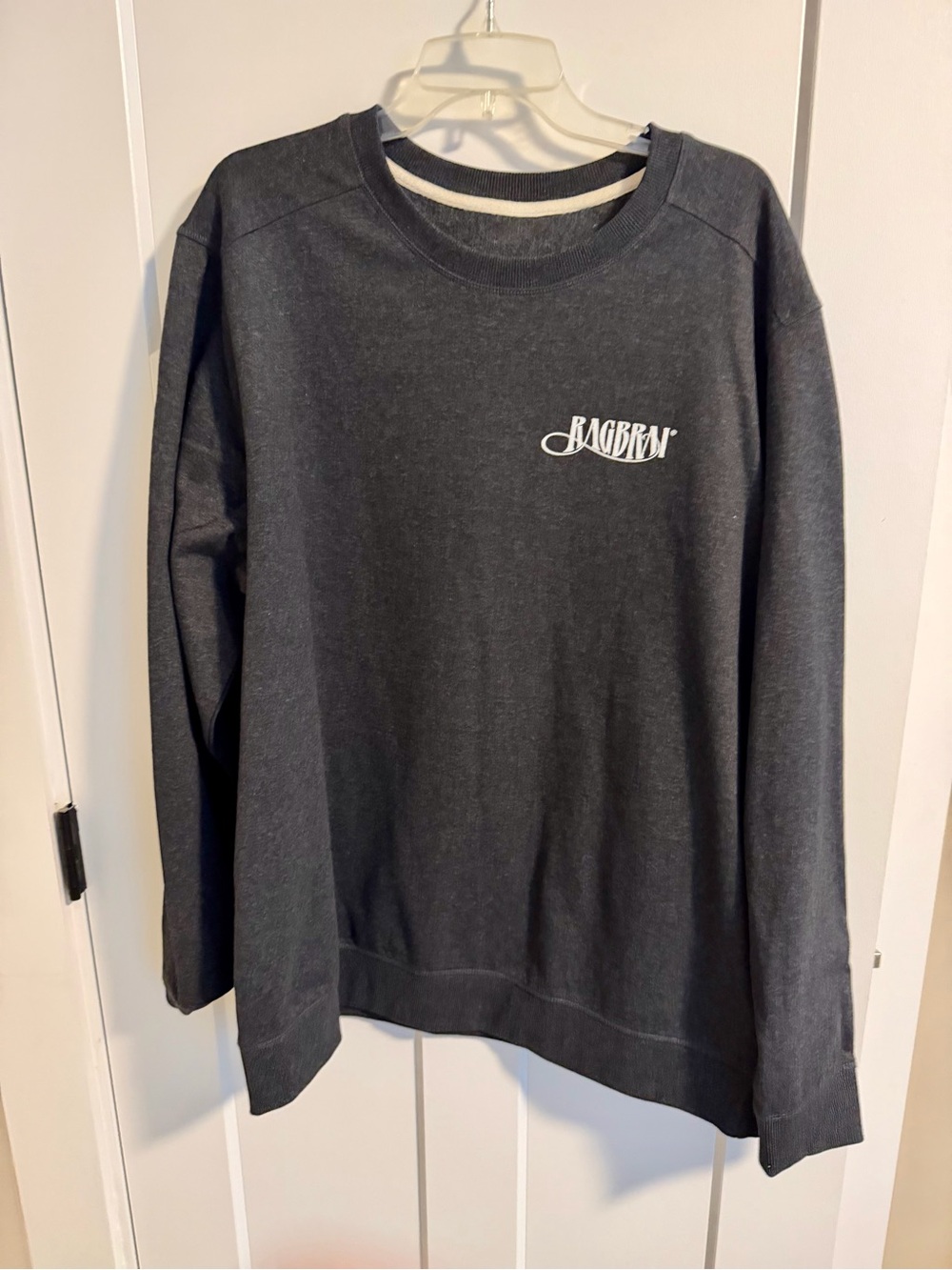 Men's size XXL Crewneck Sweatshirt in Charcoal